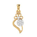 14K Hazel Gold Pendant