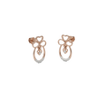 18K Bharka Daimond Gold Earring