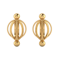 22K Hazel Gold Earring