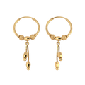 22K Emberly Gold Earring