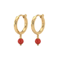 22K Ira Gold Earring