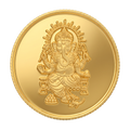 22kt 8g Lord Ganesha Gold Coin