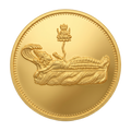 22kt 8g Lord Ananthapadmanabha Gold Coin