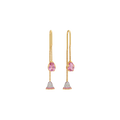 22K Vaiga Gold Earring