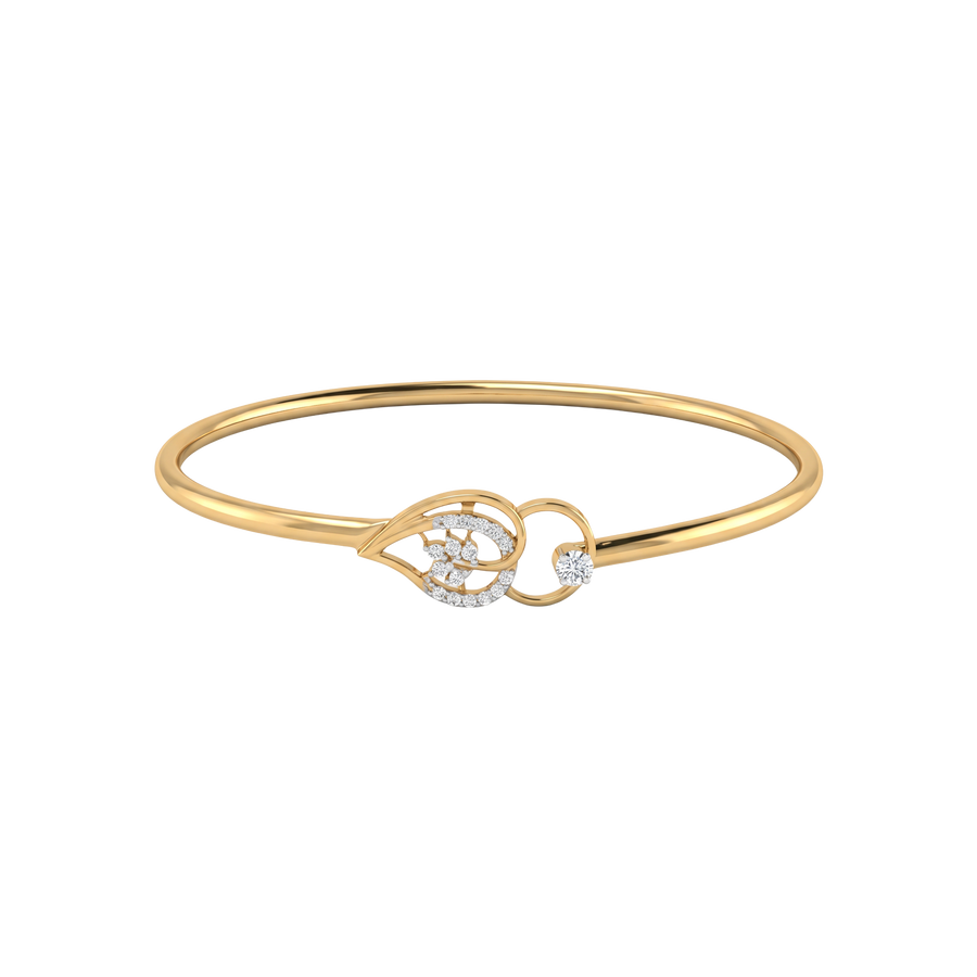14K Cleo Gold Bangle