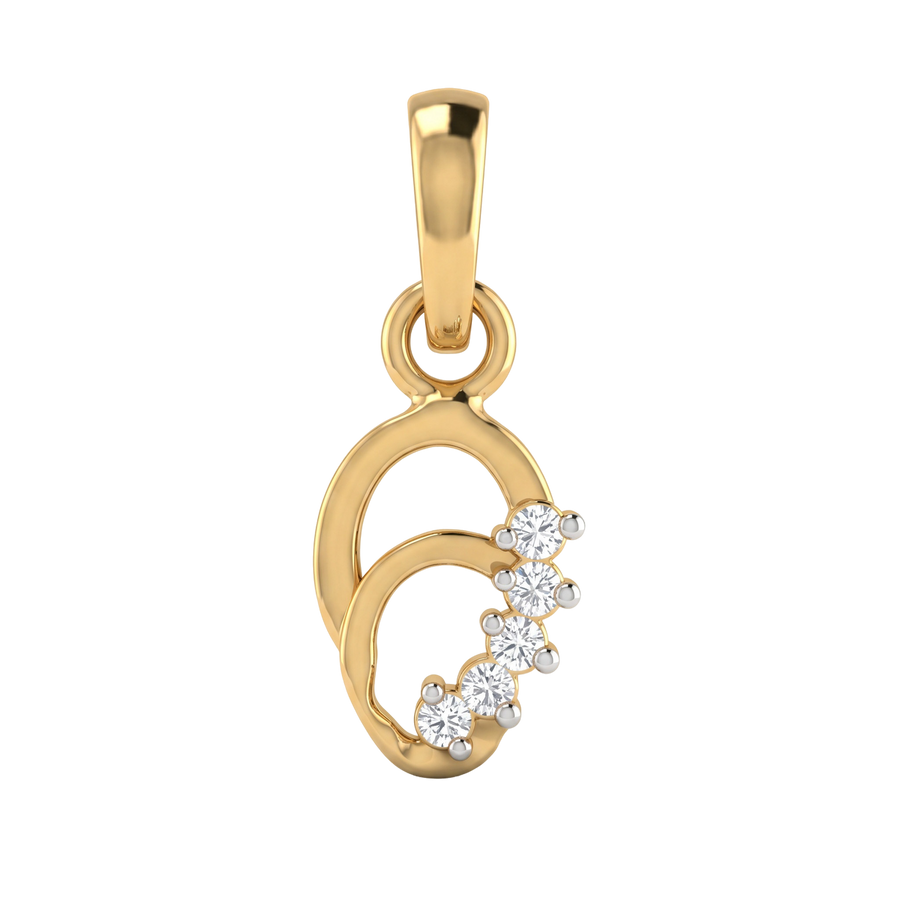 14K Aaliyah Gold Pendant