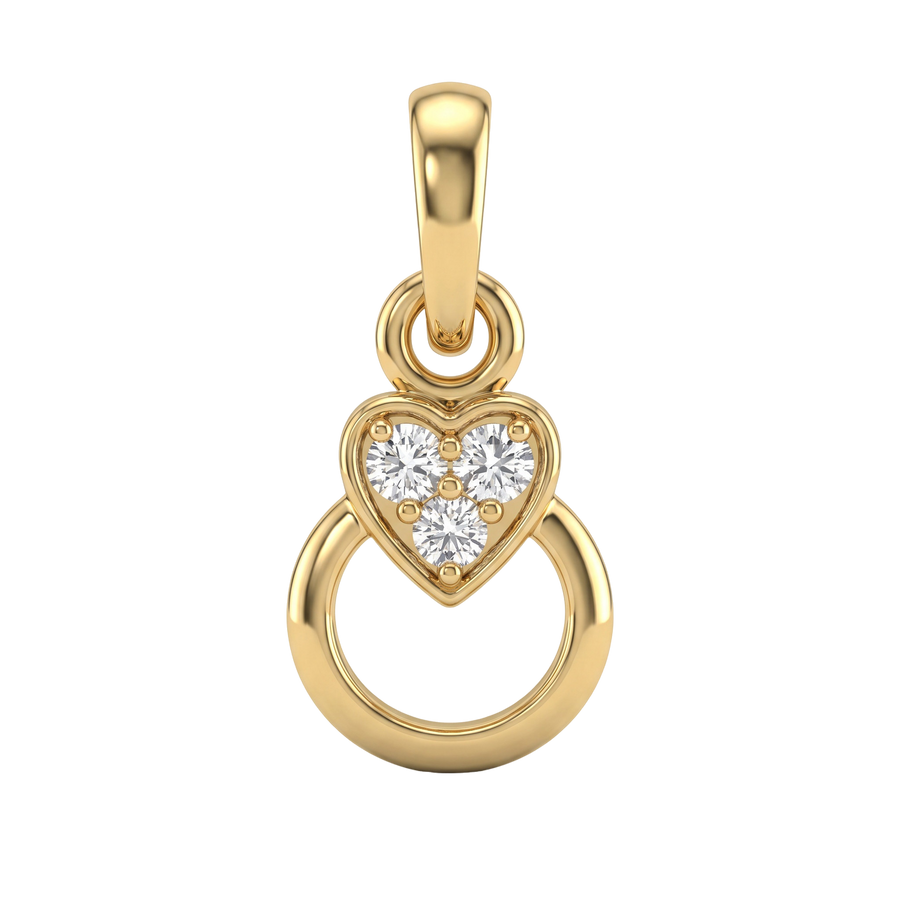 14K Quinn Gold Pendant