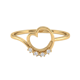14K Saanvi Gold Ring
