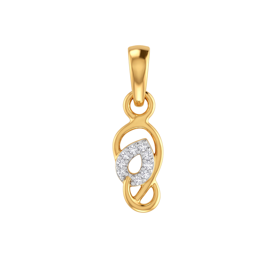14K Nolan Gold Pendant