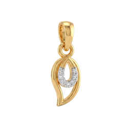 14K Zoe Gold Pendant