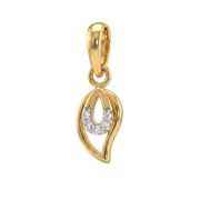 14K Rupi Gold Pendant