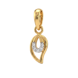 14K Rupi Gold Pendant