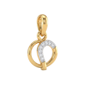 14K Wesley Gold Pendant