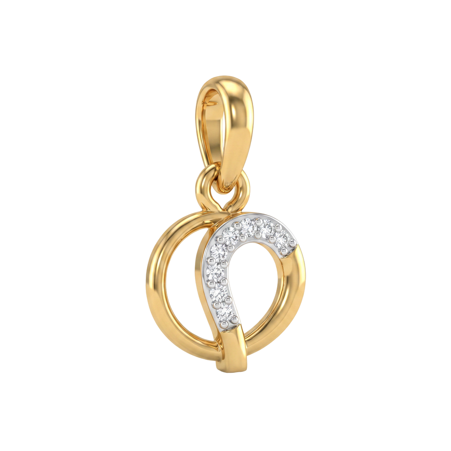 14K Wesley Gold Pendant