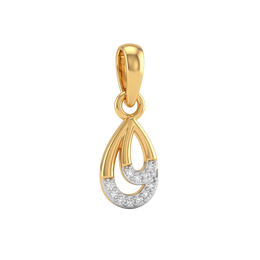 14K Caleb Gold Pendant