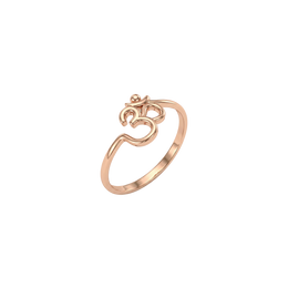 18K Om Gold Ring