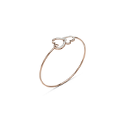 18K Billie Diamond Bangle