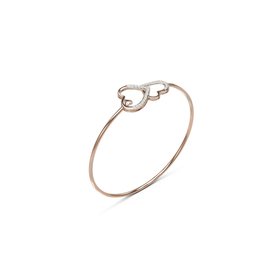 18K Billie Diamond Bangle