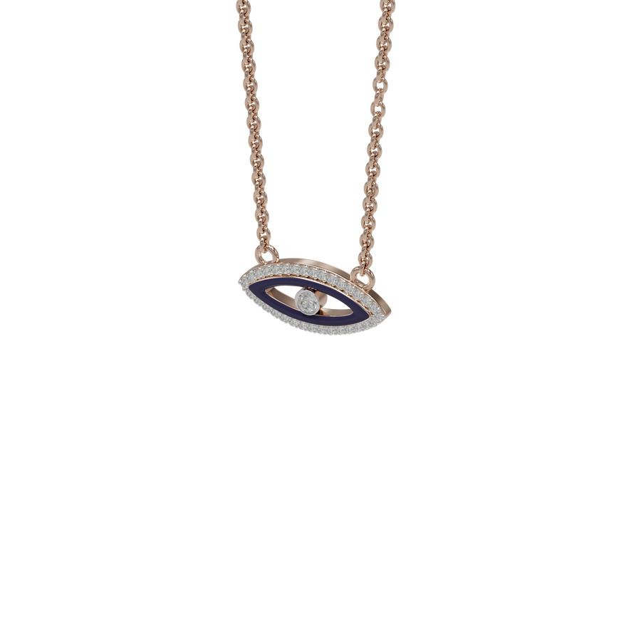 18K Hrishitha Diamond Gold Necklace