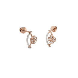 18K Ardra Diamond Gold Earring
