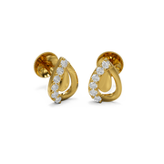 22K Luz Gold Earring