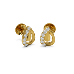 22K Luz Gold Earring