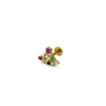 22K Manoa Navaratna Gold Nose Stud