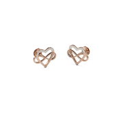 18K Ethan Diamond Gold Earring