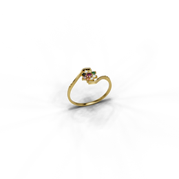 22K Navaratna 9 Gold Ring