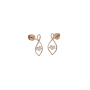 18K Farheena Diamond Gold Earring