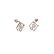 18K Chahak Daimond Gold Earring