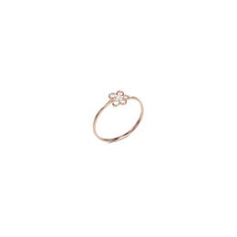 18K Emily Diamond Gold Ring