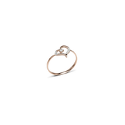 18K Zane Diamond Gold Ring