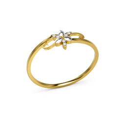 22K Azeena Gold Ring