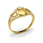22K Juniper Gold Ring