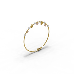 22K Dhyana Gold Bangle