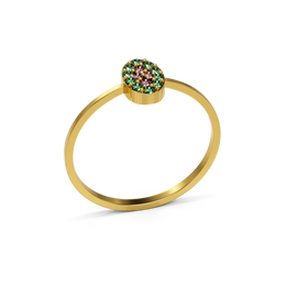 22K Sania Gold Ring