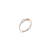 18K Chandrima Daimond Gold Ring