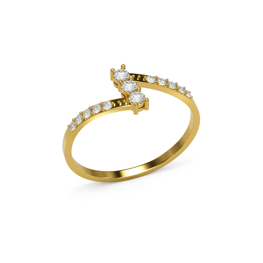 22K Kate Gold Ring