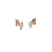 18K Adam Diamond Gold Earring