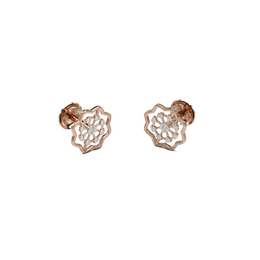 18K Ayaan Diamond Gold Earring