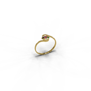 22K Navaratna 7 Gold Ring