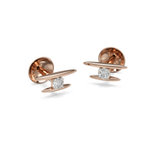 18K Twisha Gold Earring