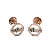 18K Archer Gold Earring