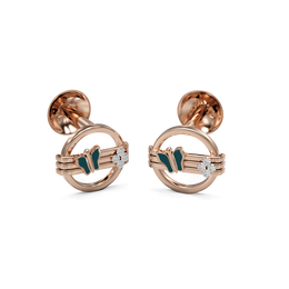 18K Archer Gold Earring