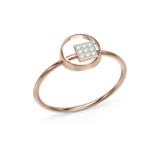 18K Ojasvi Gold Ring