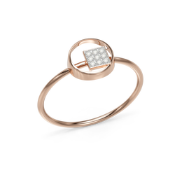 18K Ojasvi Gold Ring