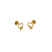 22K Remya Gold Earring
