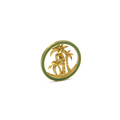 22K Keram Gold Pendant