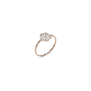 18K Sruthi Diamond Gold Ring